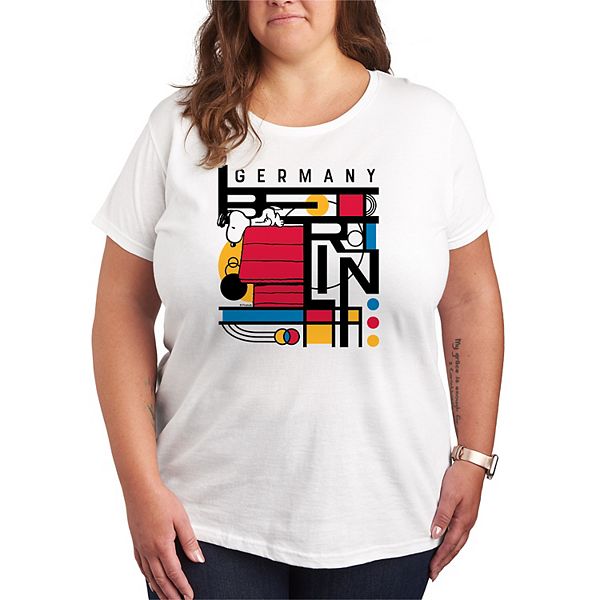 

Футболка с принтом Peanuts Snoopy Berlin Germany Bauhaus, plus size Licensed Character, White, Белый, Футболка с принтом Peanuts Snoopy Berlin Germany Bauhaus, plus size Licensed Character, White