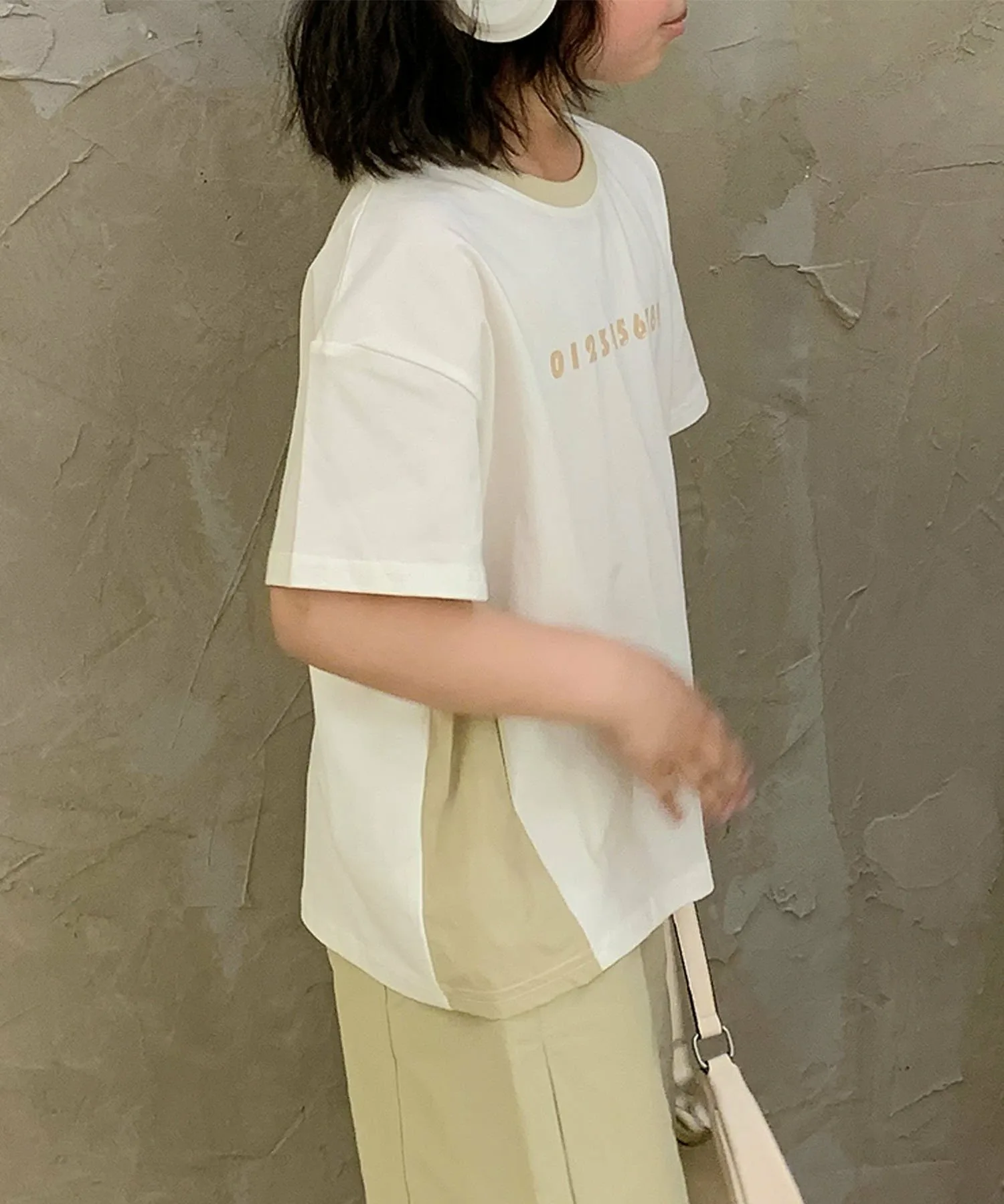 Детская футболка с цифрами и цветовой гаммой [aimoha-KIDS-] Aimoha Kids, white — фото 3