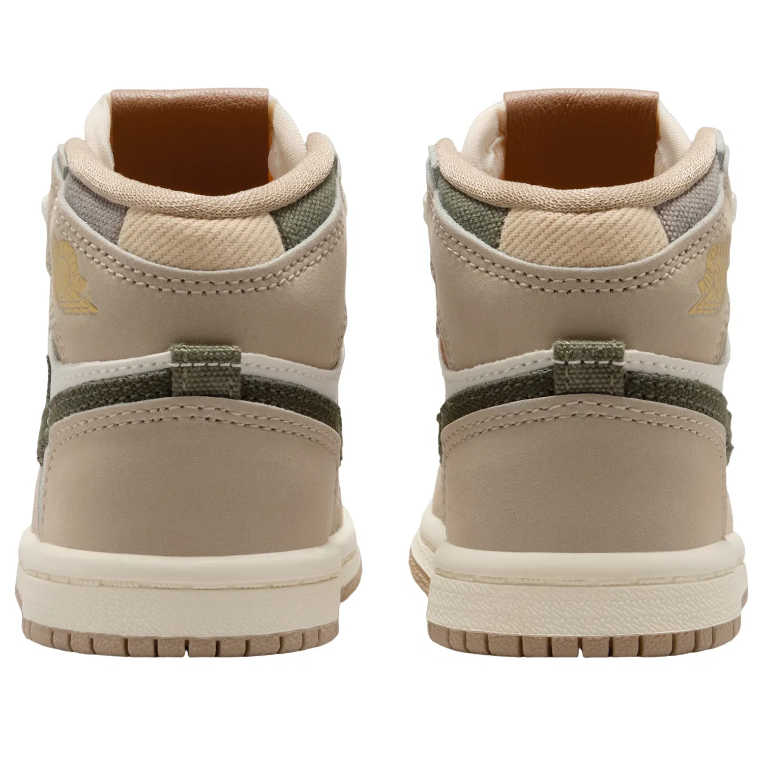 Кроссовки Air Jordan 1 Retro High OG 'Khaki' FD2598-201, бежевый — фото 4