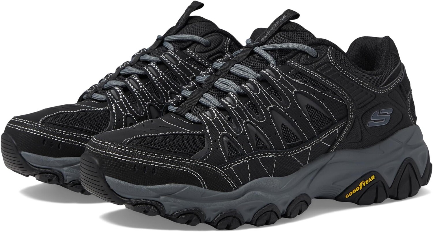 

Кроссовки SKECHERS Afterburn M. Fit 2.0, цвет Black/Charcoal, Черный, Кроссовки SKECHERS Afterburn M. Fit 2.0, цвет Black/Charcoal