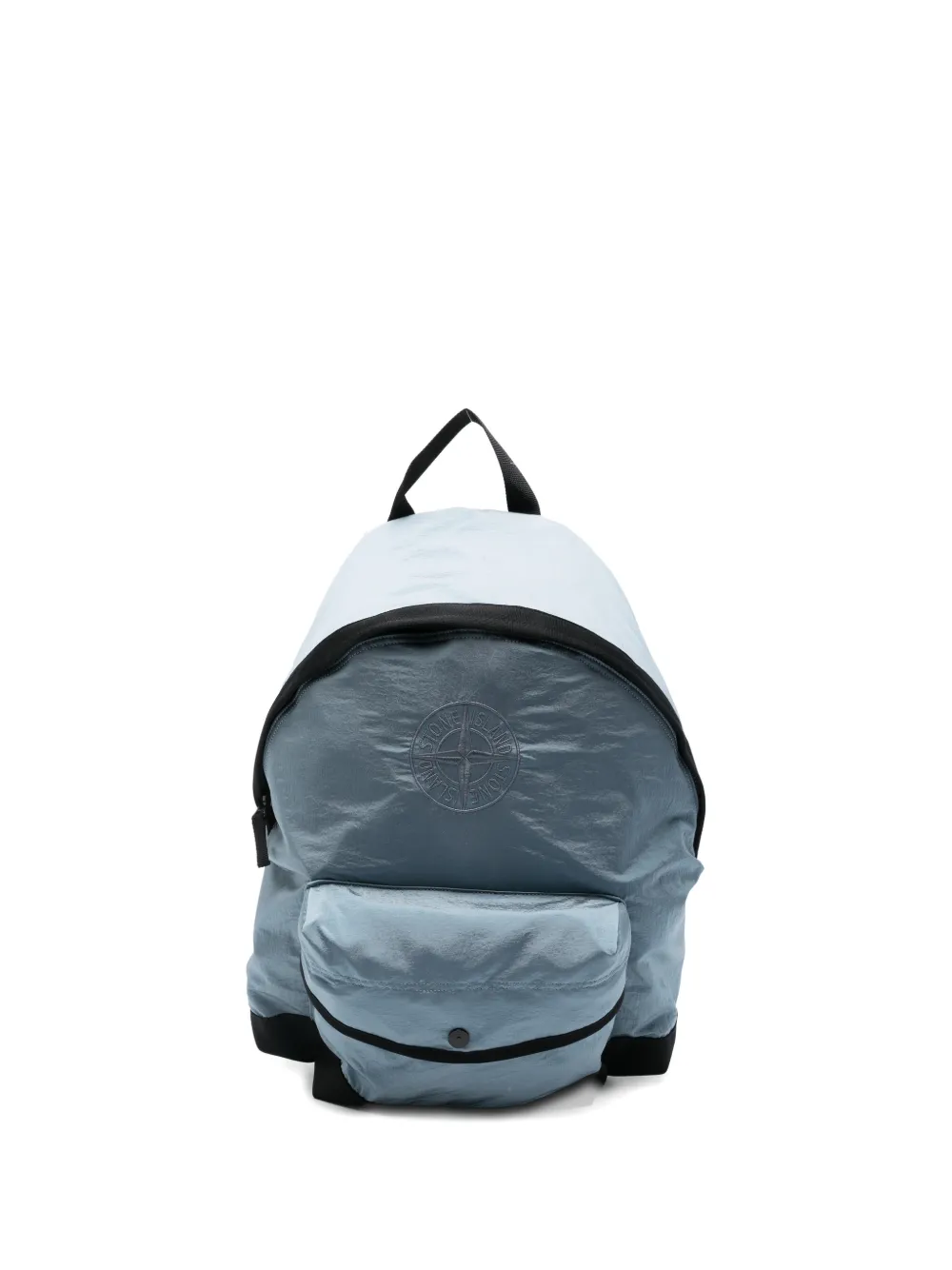 

Рюкзак с тисненным логотипом Stone Island Junior, синий