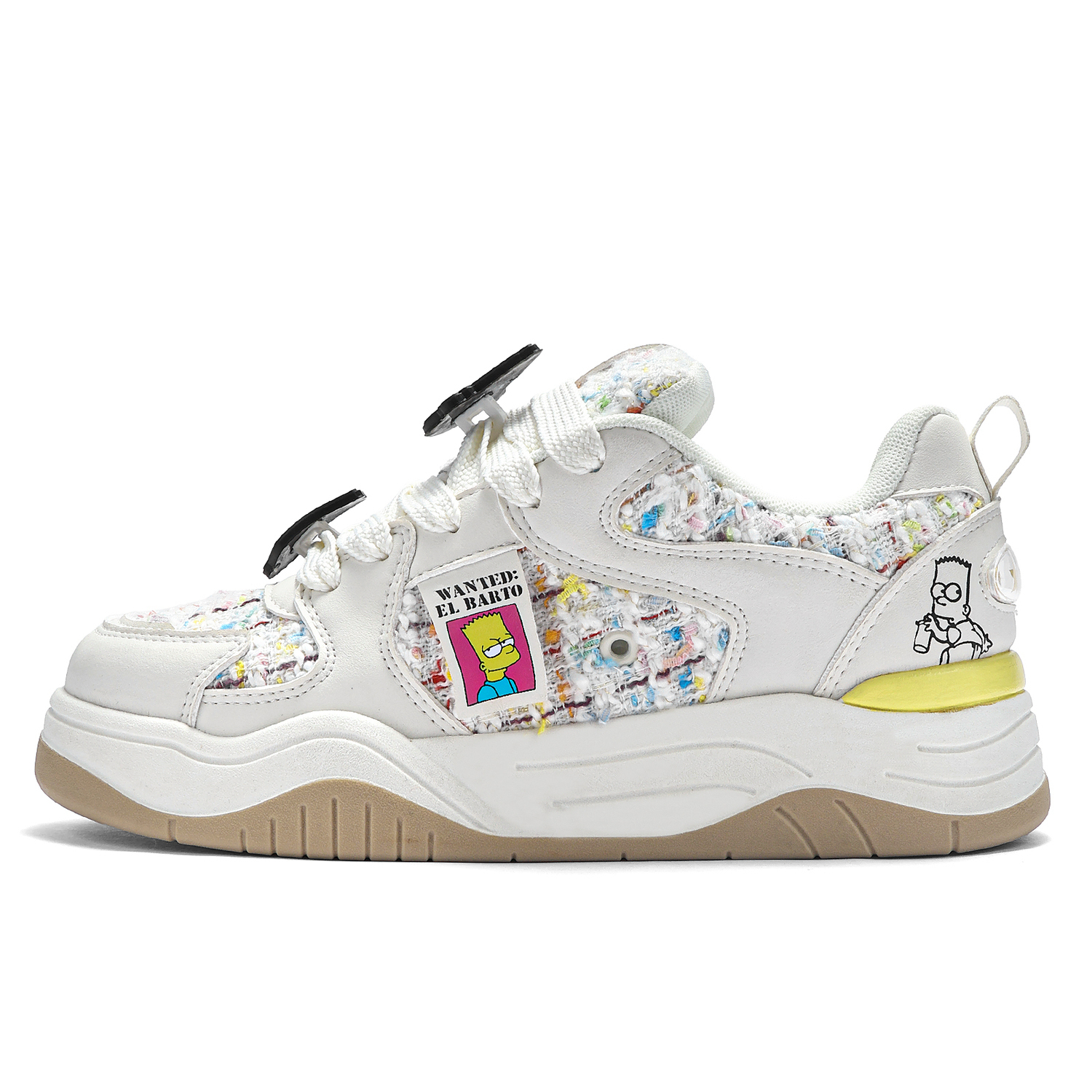 

The Simpsons Низкие скейтерские кеды унисекс бежевые классические, цвет Beige[Classic]