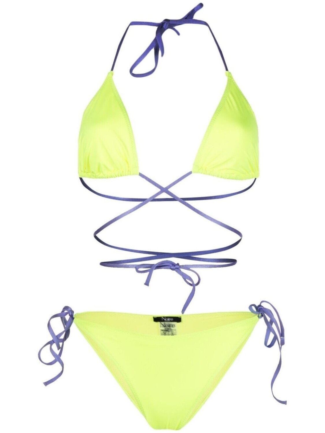 

Noire Swimwear бикини Tanning с запахом, желтый