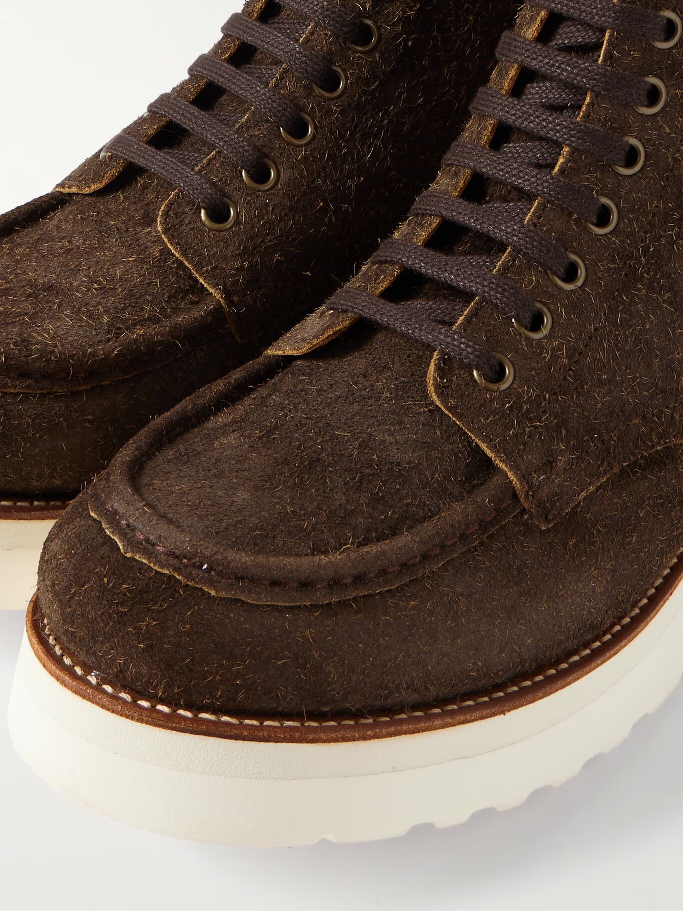 

Ботинки Asa из текстурированной замши GRENSON, коричневый