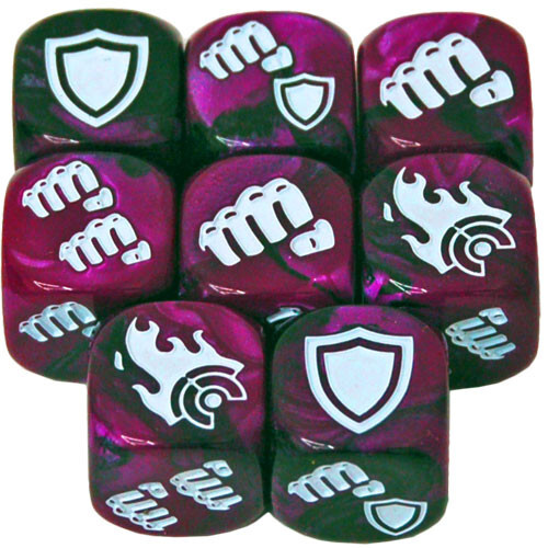 

Аксессуары Jasco Games Street Fighter Miniatures Game: Purple Shadaloo Dice (8)