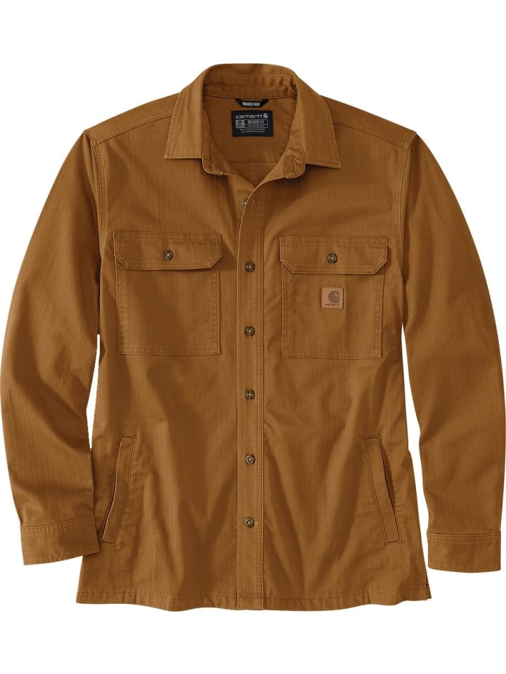

CARHARTT Куртка "Newcastle Shirt Jac" коричневого цвета