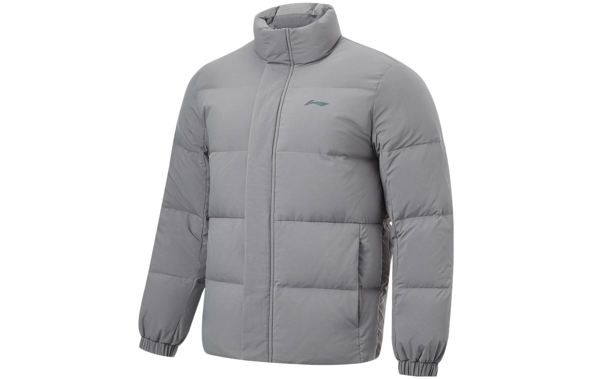 

Куртка пуховая мужская LiNing Fitness Series Smoky Ink Gray