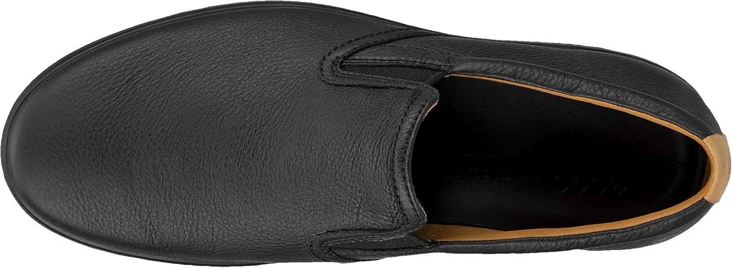 Мужские лоферы ECCO Soft 7 Woven, черный — фото 4