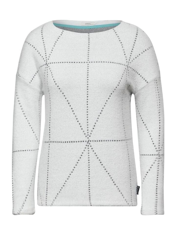 

Лонгслив Cecil Langarmshirt, цвет vanilla white