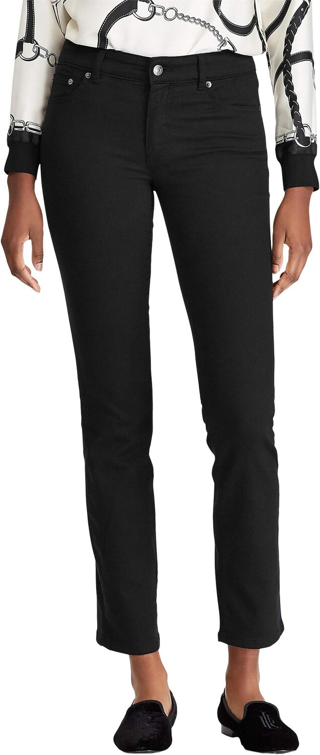 

Джинсы Slimming Premier Straight Jean LAUREN Ralph Lauren, черный