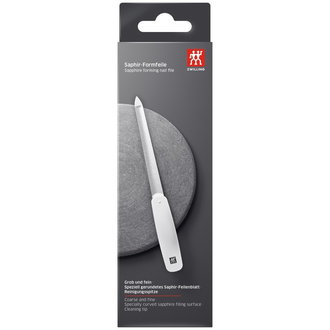 Пилочка для ногтей classic sapphire forming nail file 160 mm Zwilling Beauty, количество 1 шт. — фото 4