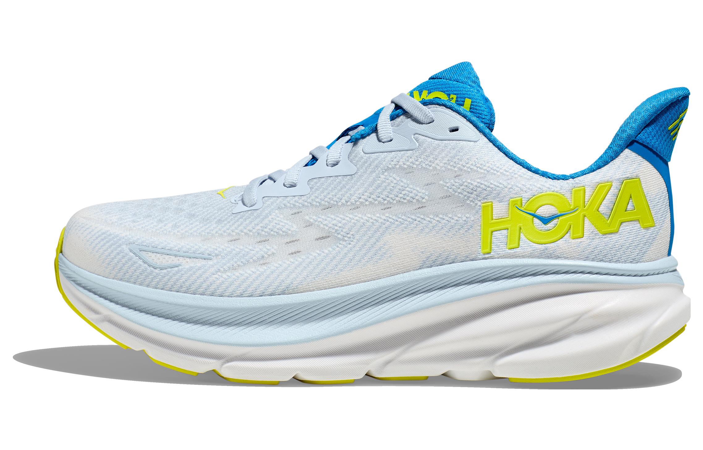 

HOKA ONE ONE Клэфтон 9 Уайд 'Ледяная синева вечерней примулы'