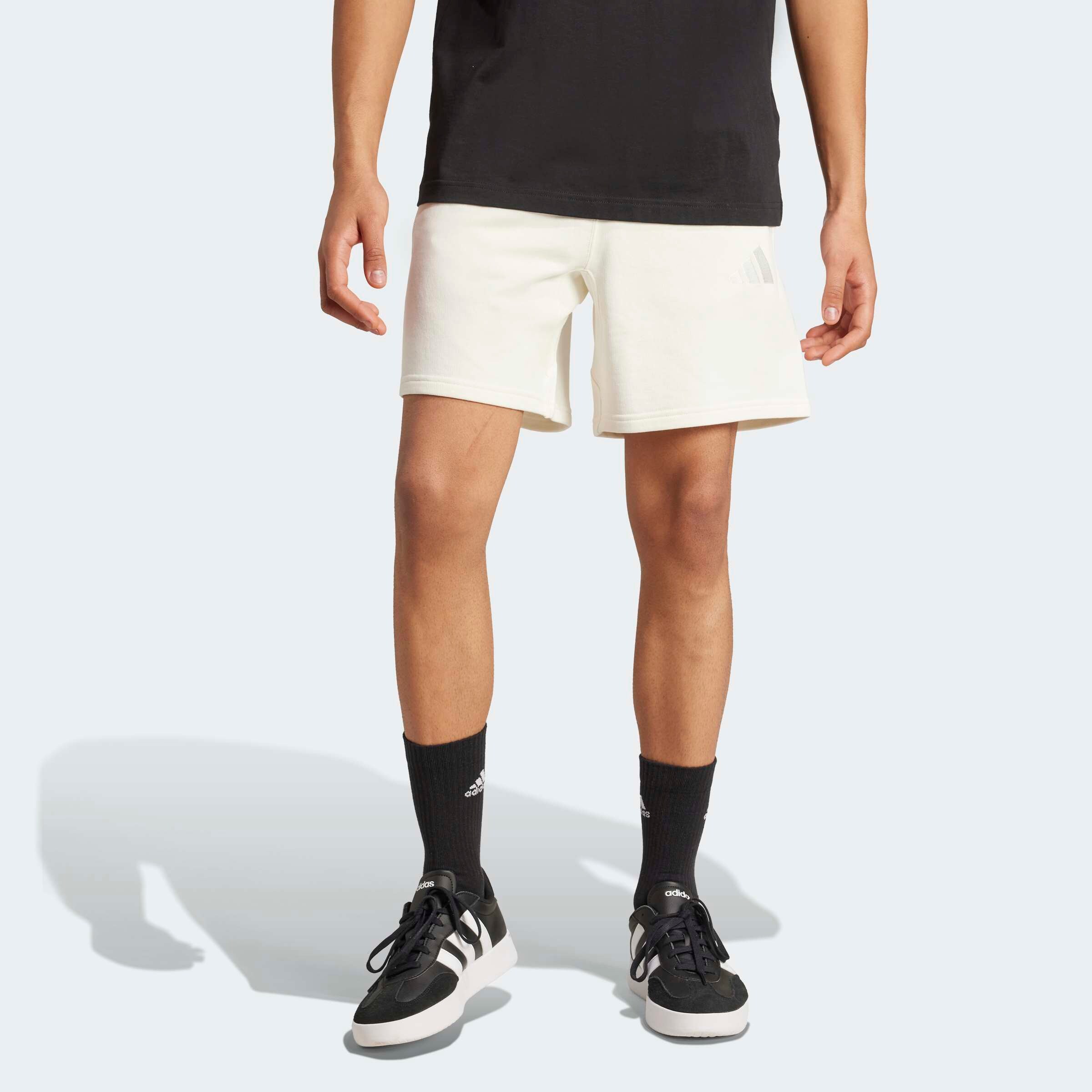 Adidas Sportswear Шорты для тренировок Regular в белом цвете — фото 3