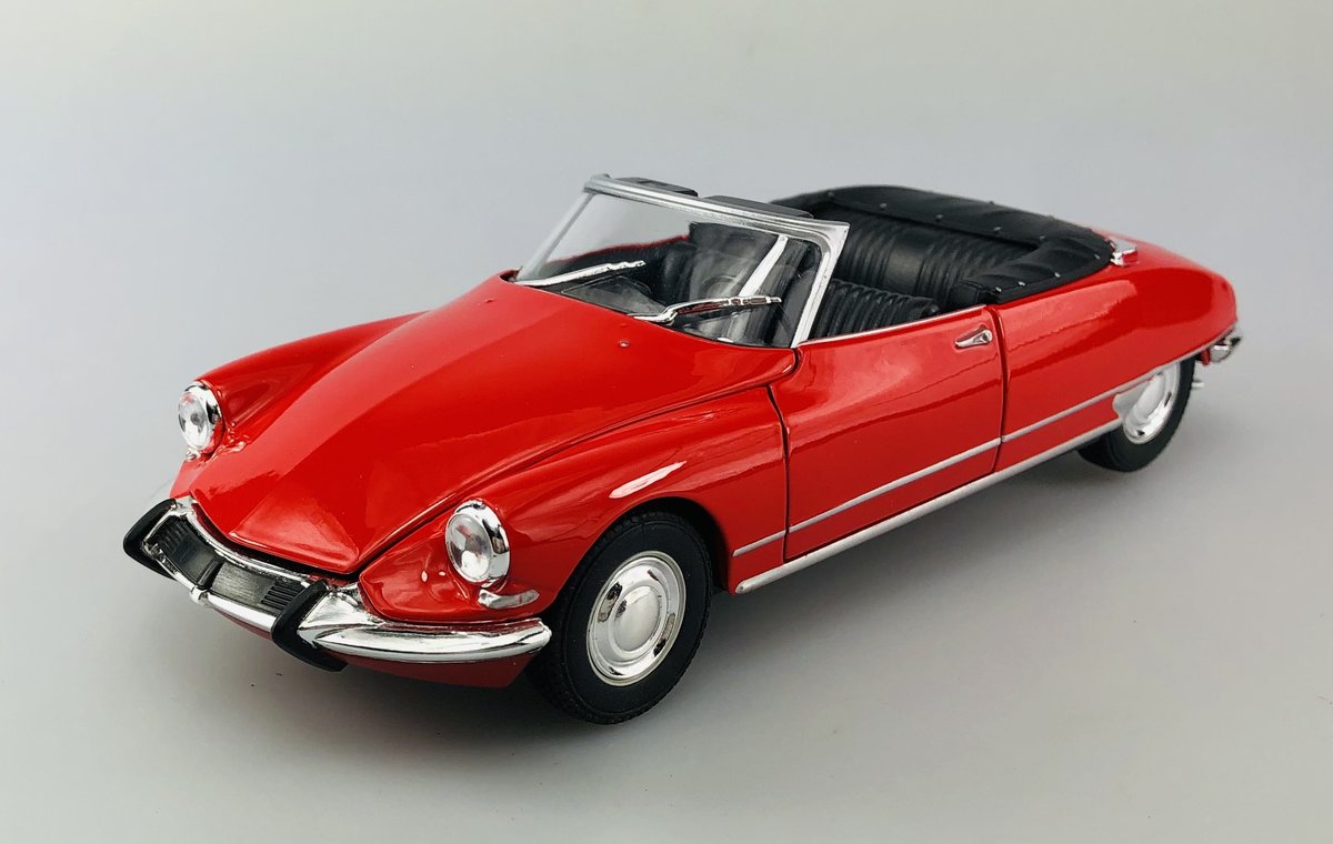 

Welly Citroen Ds 19 Кабриолет Без Крыши Красный 1:24