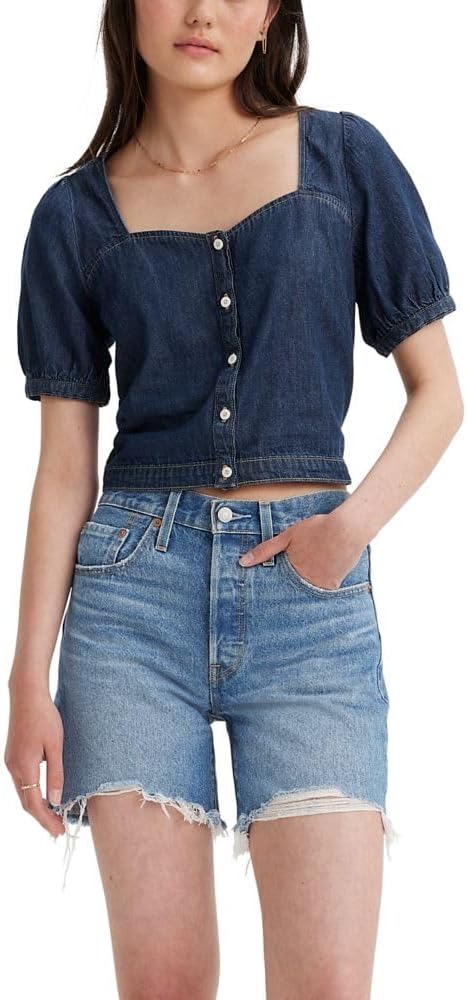 

Женская блузка Levi's Simone с коротким рукавом, Smokin' Hot