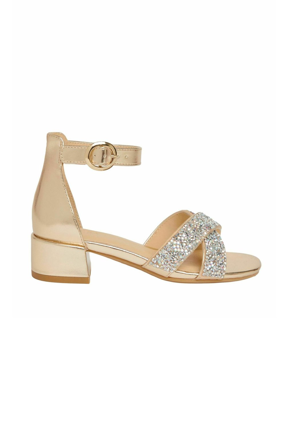 

Сандалии LOW BLOCK HEEL Lipsy, золотистый