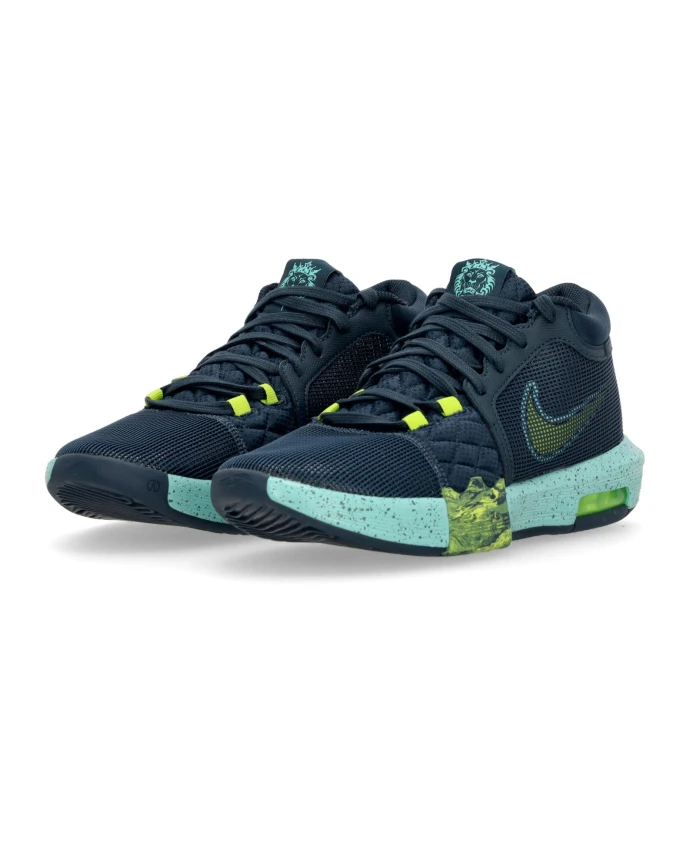 Баскетбольные кроссовки Lebron Witness VIII Nike, синий — фото 3