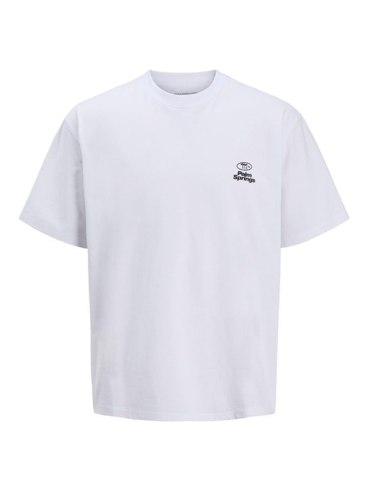 

Футболка JACK & JONES Junior, ярко-белый