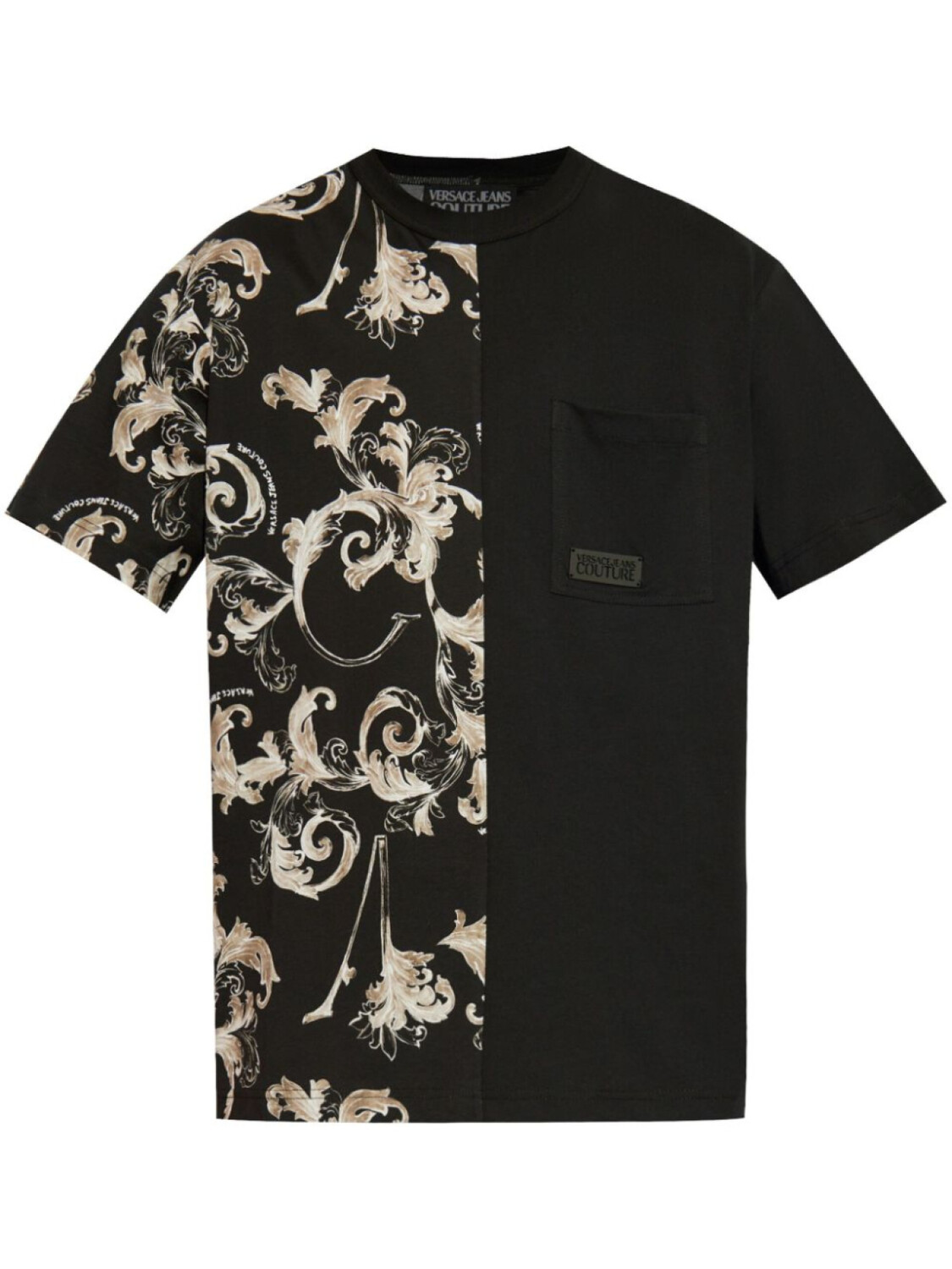 

Versace Jeans Couture футболка с принтом Barocco, черный