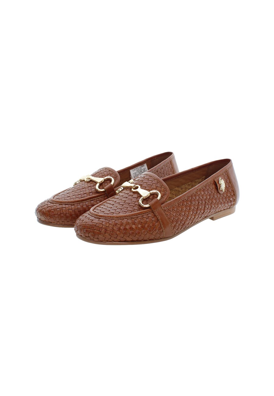 Классические балетки U.S. POLO ASSN. CHERY001W/5L3, коричневый — фото 4