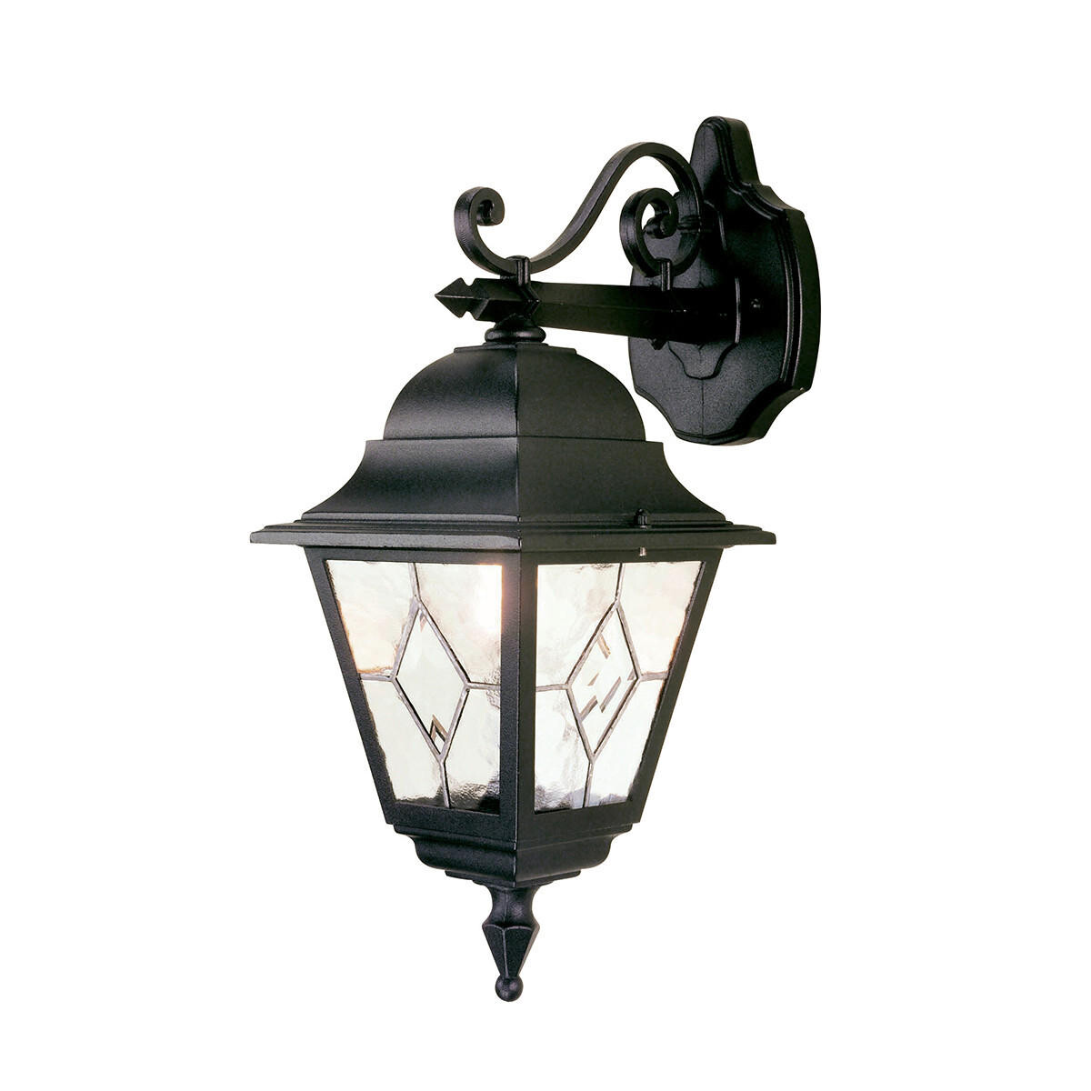 

Настенный светильник на улицу Elstead Lighting, 18,4x45x21,5 см, черный