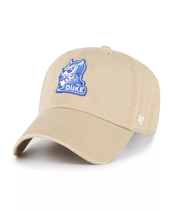 

Мужская регулируемая кепка Khaki Duke Blue Devils Vault Clean Up '47 Brand
