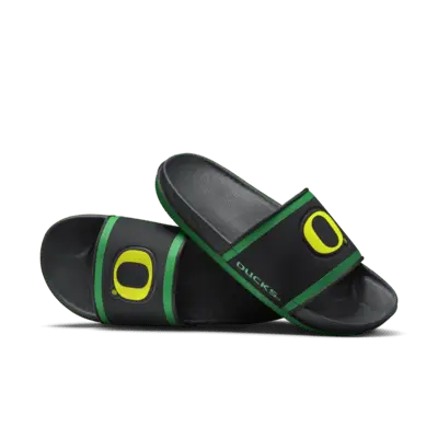 

Шлепанцы Nike Offcourt (Oregon) Slide, цвет Black/Apple Green/Yellow Strike