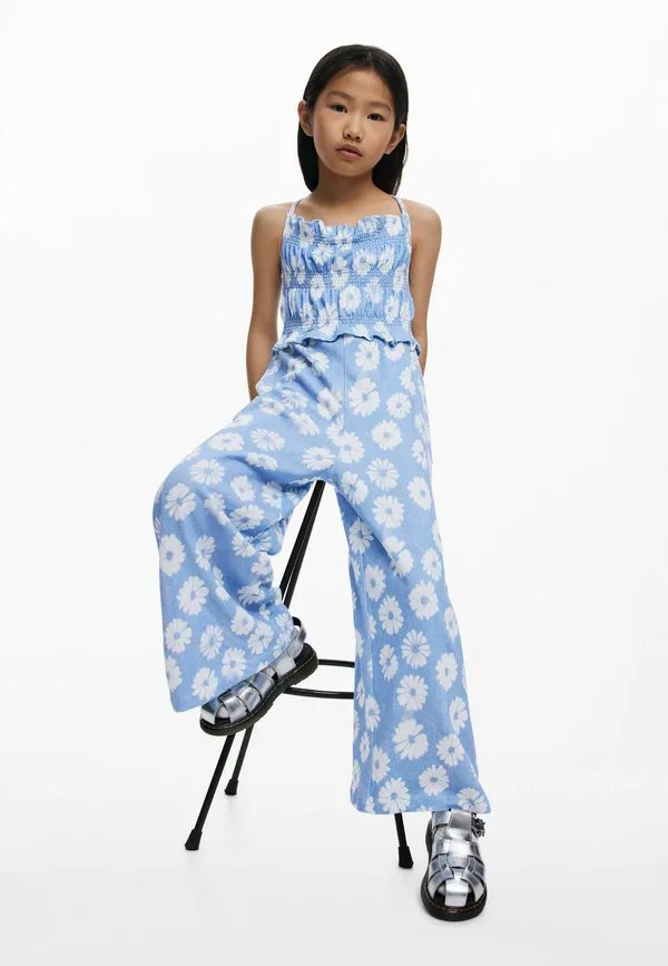 Комбинезон с цветочным принтом и бретелями Desigual, Material Finishes — фото 3