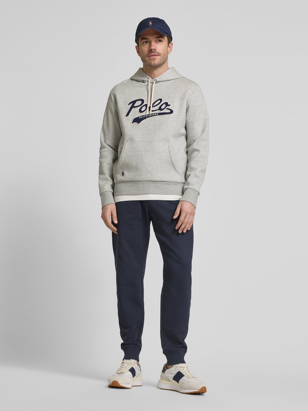 

Толстовка с капюшоном из чистого хлопка Polo Ralph Lauren