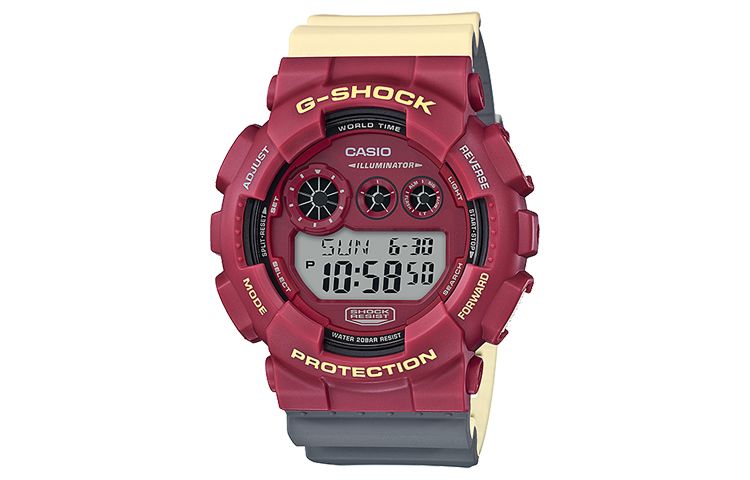 

CASIO Часы Men Red Watch GD-120NC-4, Red Watch Dial