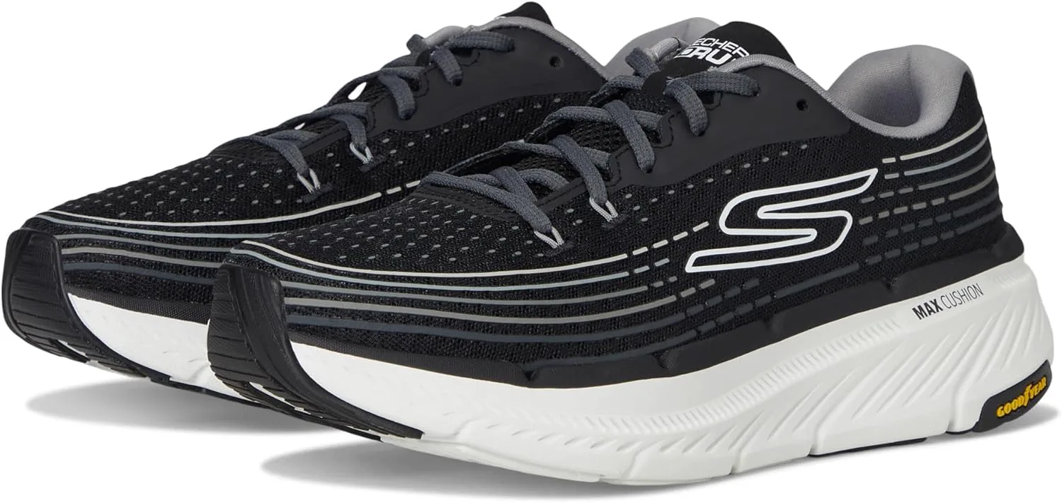 Мужские кроссовки Skechers Max Cushioning Premier 2.0 с амортизацией, черный/серый