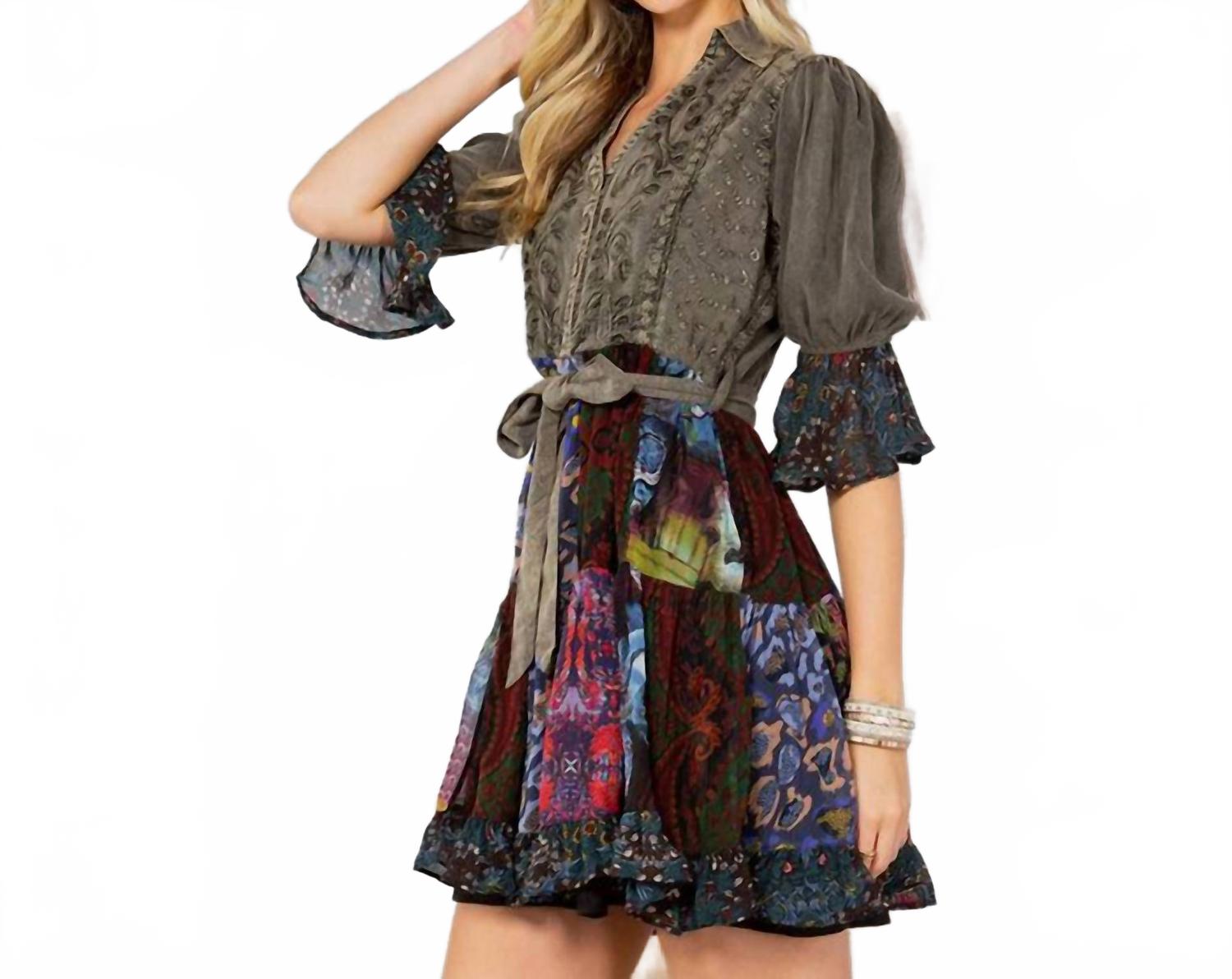 

Каменная стирка платье-бэби долл в винтажном стиле Fusion Young Threads, Vintage Fusion