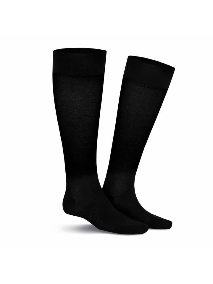 

Kunert Высокие носки Fly&Care до колена, степень поддержки III, эффективная поддержка, черный цвет