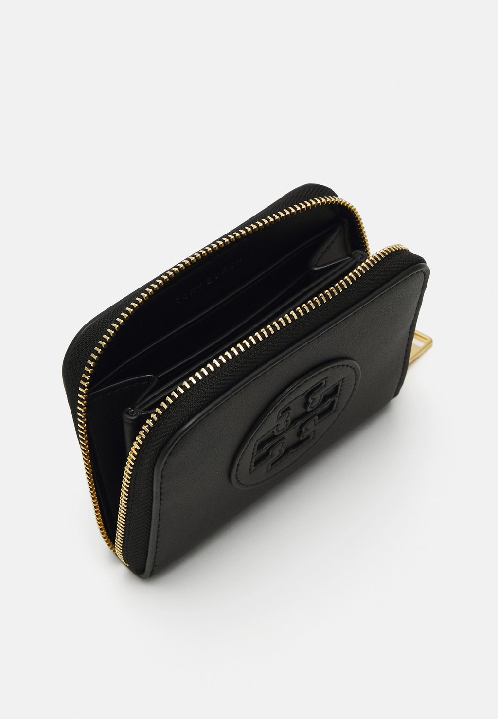 

Кошелек ELLA BIO SMALL ZIP WALLET Tory Burch, черный