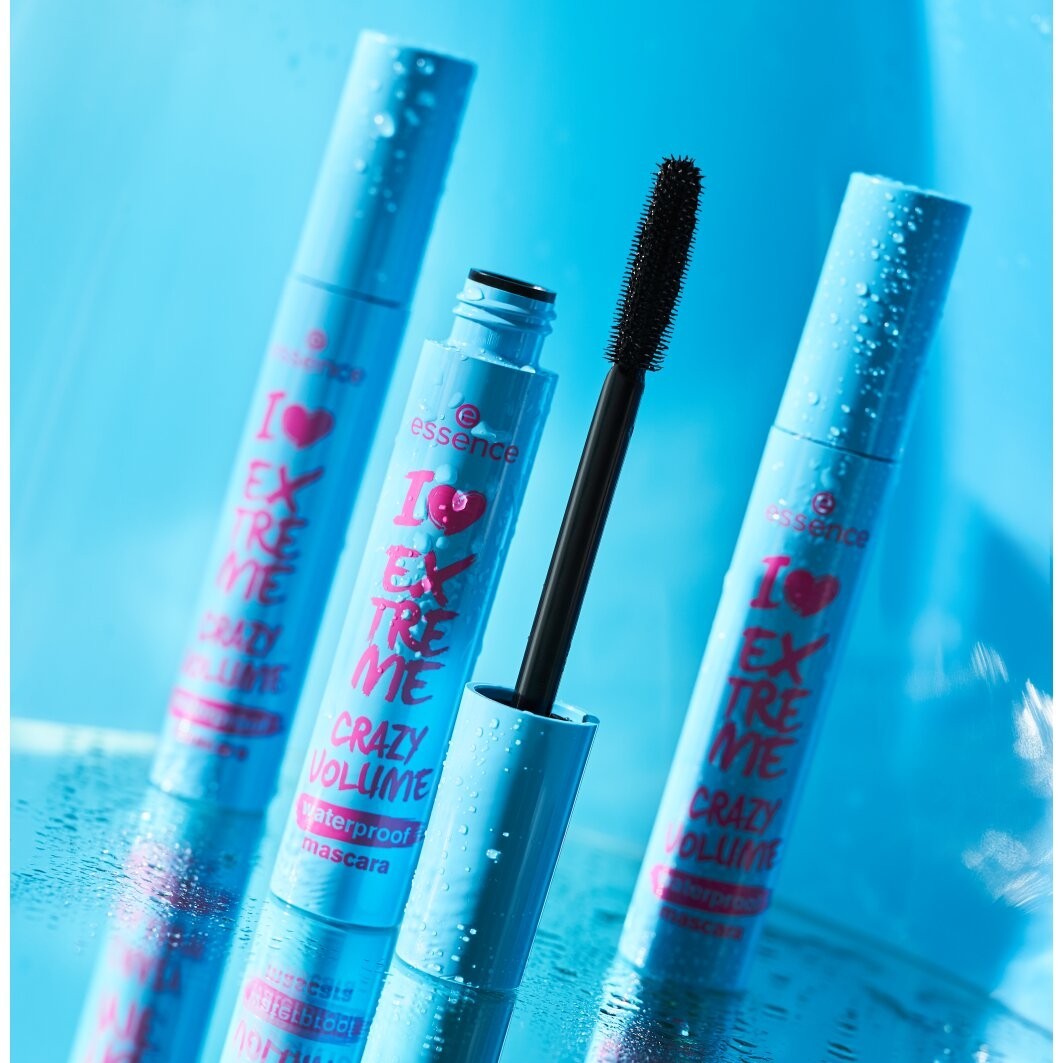 Тушь для ресниц i love extreme crazy volume waterproof Essence, объем 12 мл — фото 3