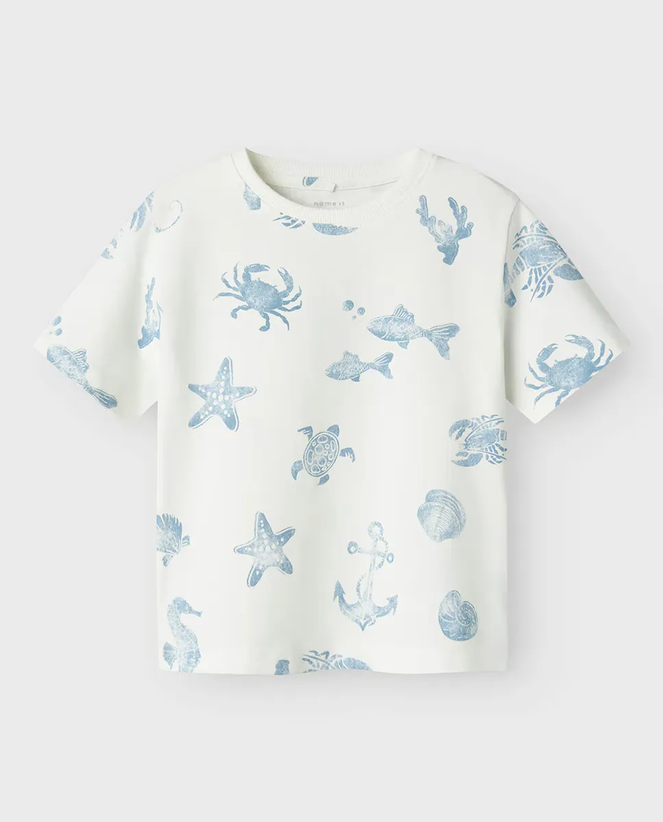 

Футболка для мальчика name it, белый