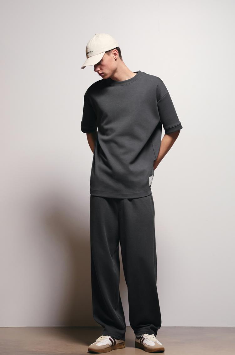 

Штаны для спортивных костюмов Interlock Pull And Bear, серый