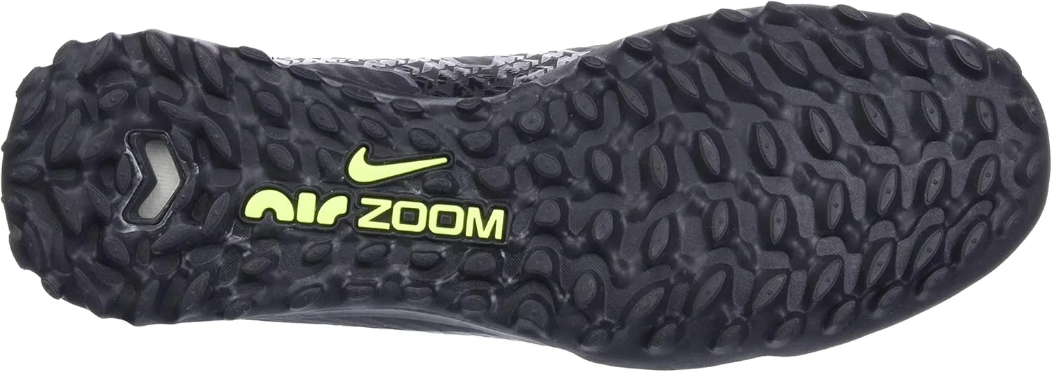 Мужские кроссовки Nike Zoom Mercurial Superfly 9 Academy TF, белый/черный — фото 4