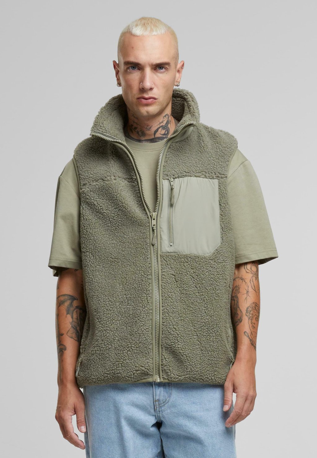 

Жилет Urban Classics, зеленый