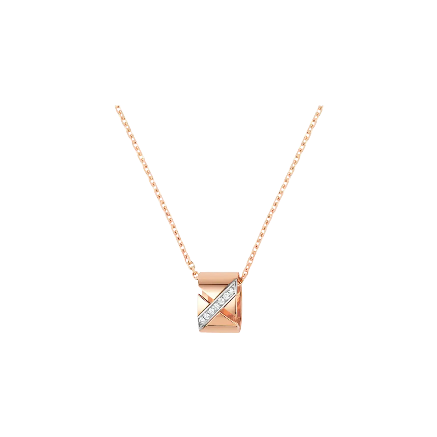 

Подвеска Chaumet Liens évidence из розового и белого золота с бриллиантами