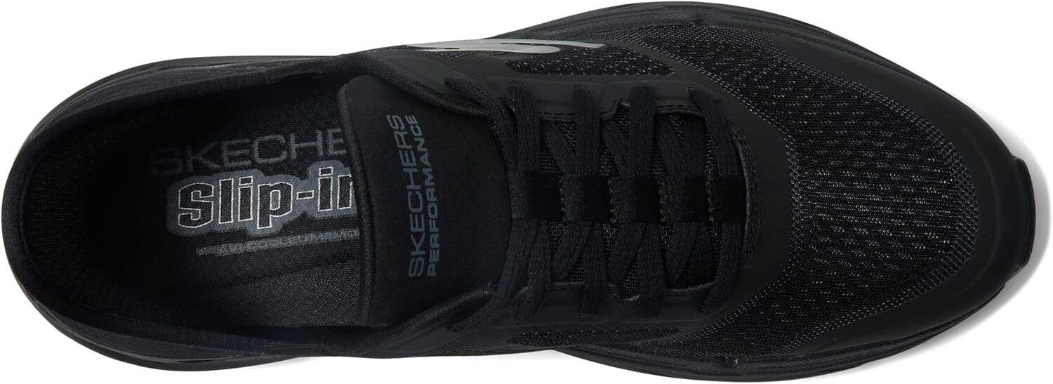 Кроссовки SKECHERS Max Cushioning Premier Ascendant Hands Free Slip-Ins, черный — фото 2