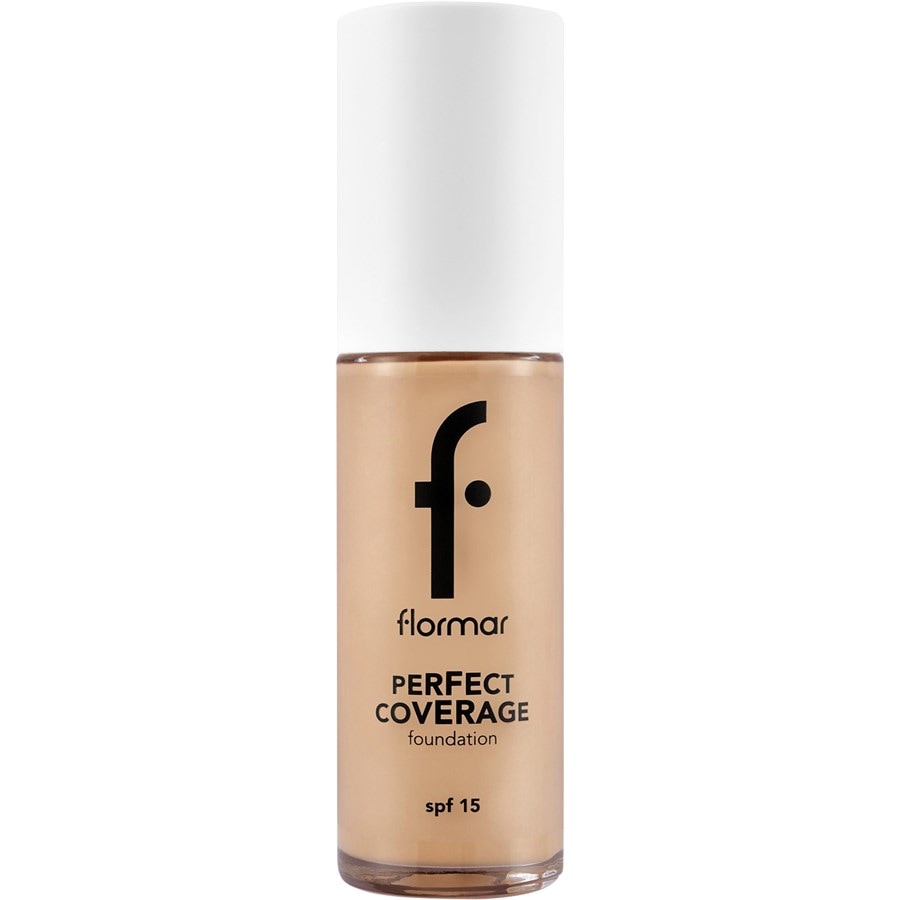 

Тональная основа Flormar Perfect Coverage SPF 15, 113 Medium Beige / 30 ml