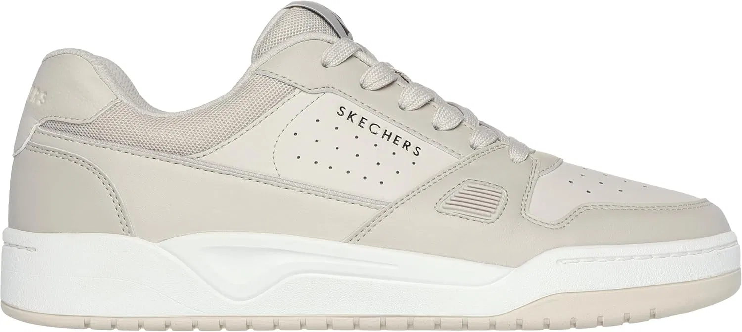Туфли Skechers Adult Master Item Koopa Court Tiebreak Beige, Beige Off White — фото 2