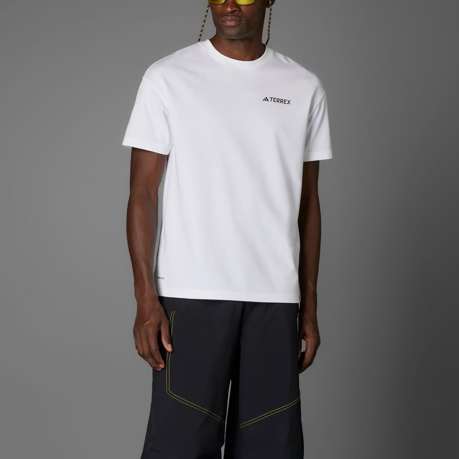 Adidas TERREX Футболка National Geographic Unisex White — фото 3