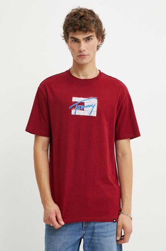 

Футболка Tommy Jeans, бордовый