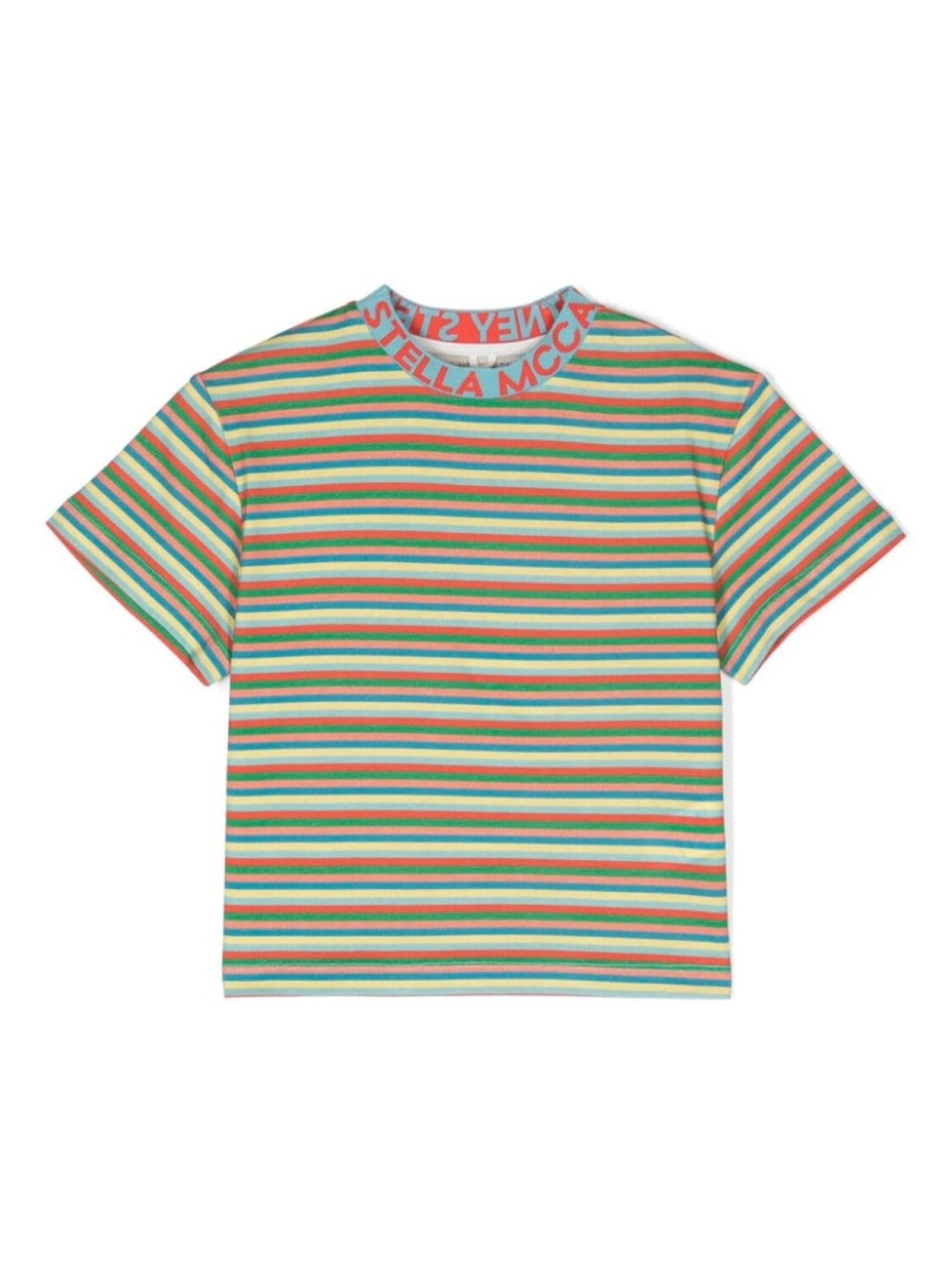 

Stella McCartney Kids футболка в полоску, синий