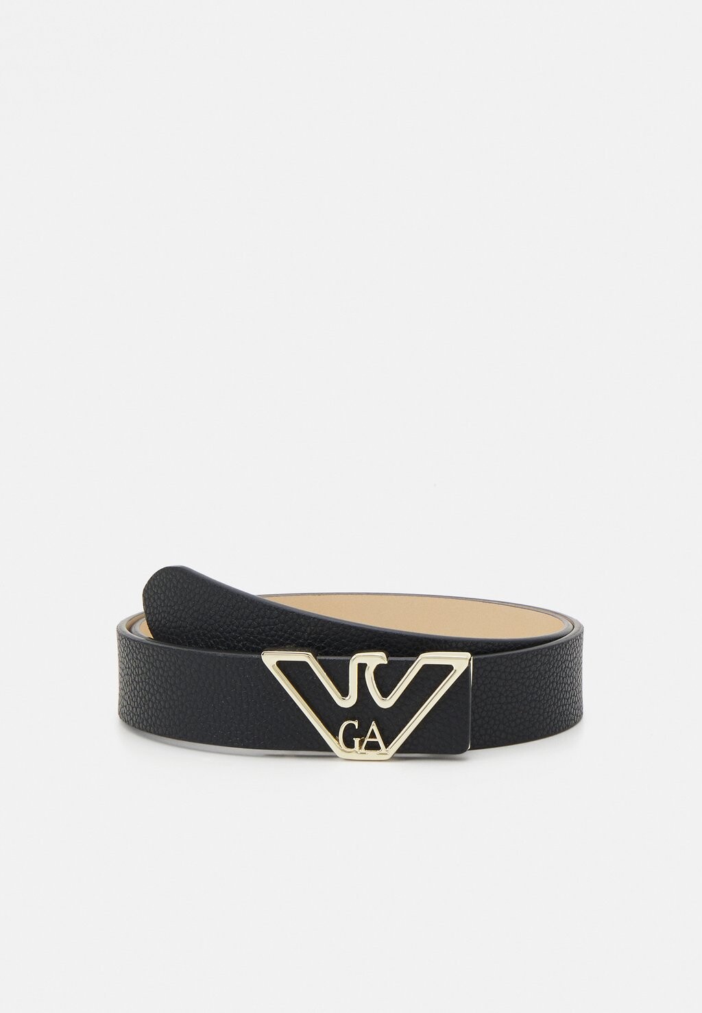 

Пояс PLATE BELT Emporio Armani, черный