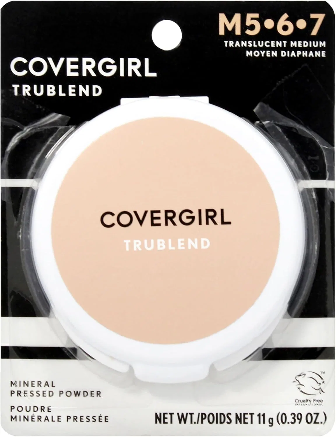 Компактная пудра «Trublend Pressed Powder Translucent Medium» от COVERGIRL Covergirl