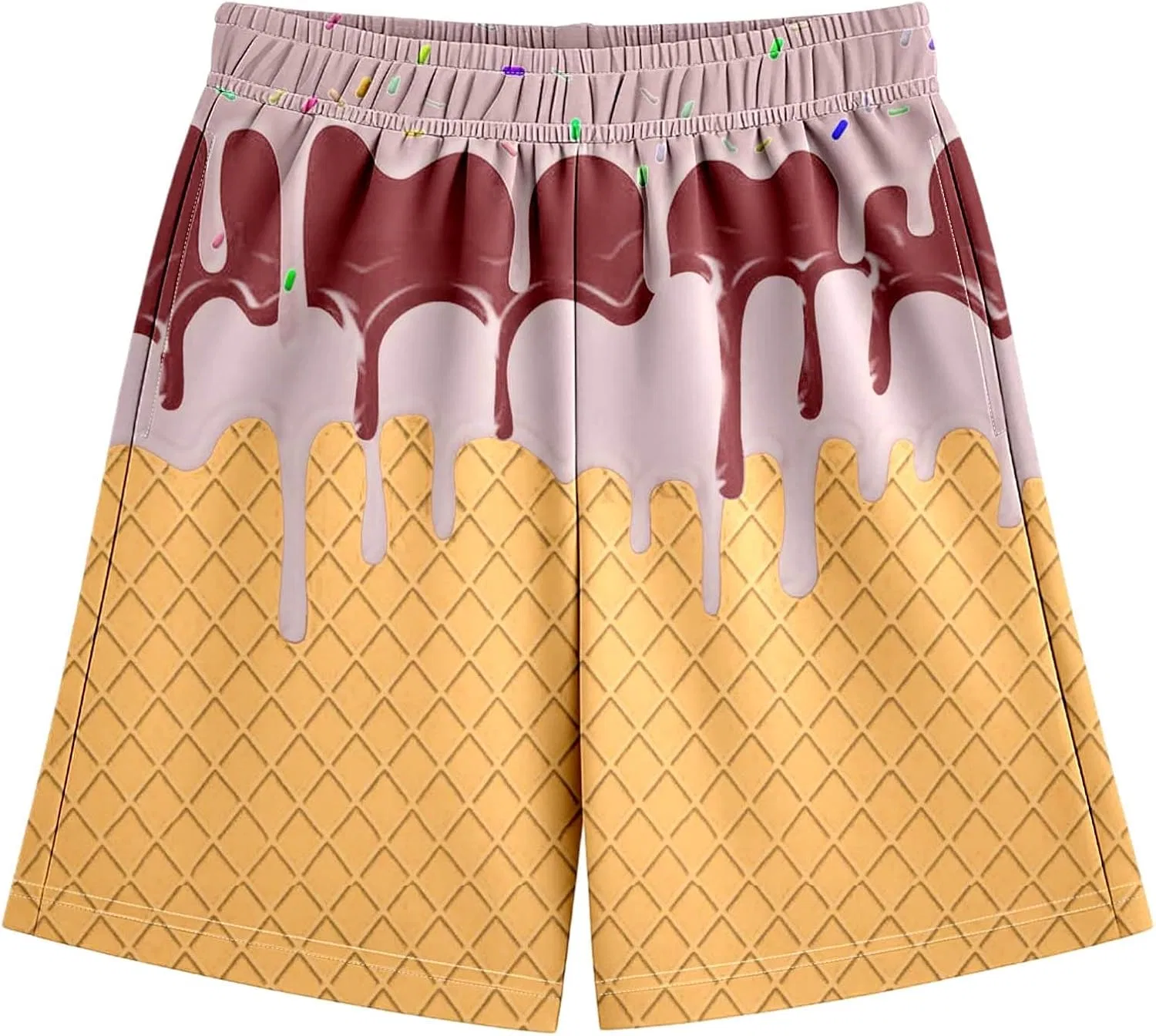 Шорты Active Shorts Ice Cream, цвет 03-coffee — фото 3