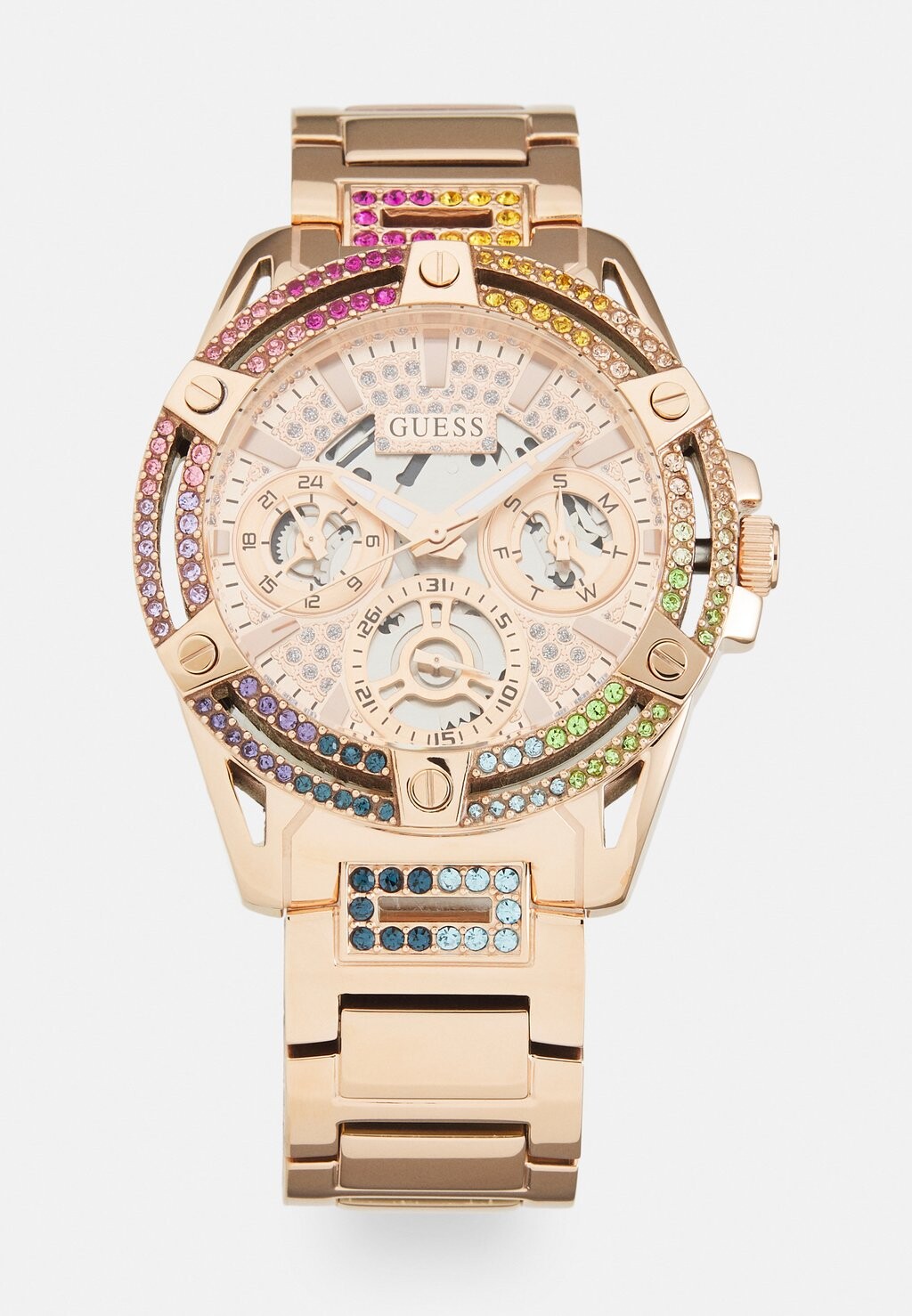 

Часы QUEEN Guess, цвет rosegold-coloured